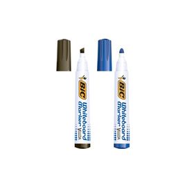 Bic Velleda 1751 Whiteboard Marker Chisel Tip Line Width 3.7-5.5mm Black Ref 1199175109 [Pack 12]