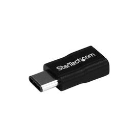 USB C to Micro-USB Adapter M/F - USB 2.0 - USB Type-C to Micro B - Compatible with USB-C mobile devices such as Nokia N1, Nexus 6P/5X & more