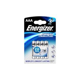 4 PILES ENERGIZER ULTIMATE LITHIUM AAA