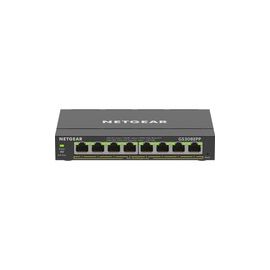 NETGEAR 8-Port Gigabit Ethernet High-Power PoE+ Smart Managed Plus Switch (GS308EPP)
