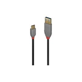 LINDY 2m USB 2.0 Typ A an C Kabel Anthra Line