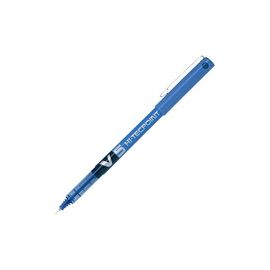 Pk12 Pen Rollerball Liquid Ink Blue Pilot V5 Hi-Tecpoint 0.5Mm Extra Fine