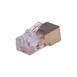 RJ12 PLUG SHIELDED 10 PCS