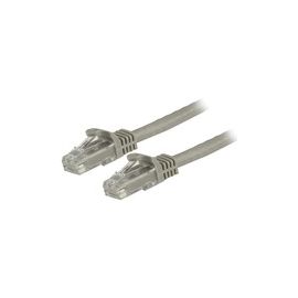 1.5 m CAT6 Cable - Grey CAT6 Patch Cable - Snagless RJ45 Connectors - Category 6 Cable - 24 AWG (N6PATC150CMGR)