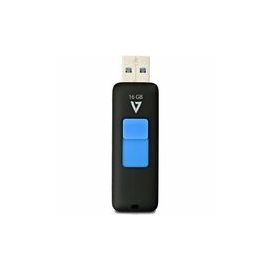 16GB FLASH DRIVE USB 3.0 BLACK RETRACTABLE CONNECTOR RETAIL
