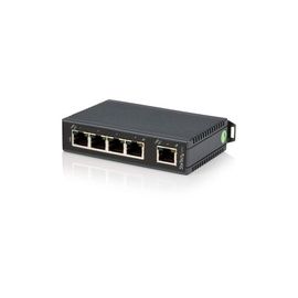 5 Port Industrial Ethernet Switch - DIN Rail Mountable