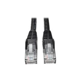 25FT CAT6 BLACK GIGABIT PATCH  CABLE SNAGLESS MOLDED