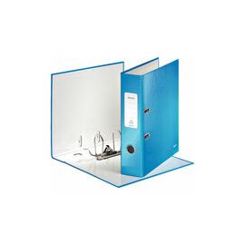 LEITZ WOW LARCH A4 80MM MTL BLU