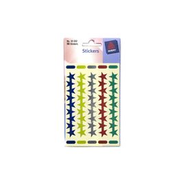 Avery Packet of Star Labels Small Assorted [90 Labels]