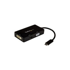 3-IN-1 VIDEO CONVERTER USB TYPE C TO VGA DVI OR HDMI 4K