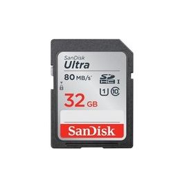 SANDISK ULTRA 32GB SDHC MEMORY CARD 100MB/S