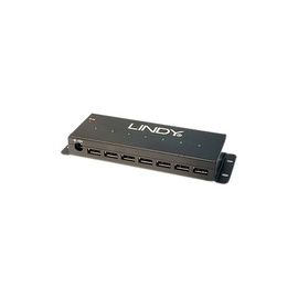 USB Hub 7 Port Industrial USB 2.0 Hub, Metal