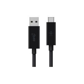 Belkin Usb 3.1 - Type C-Usb A ( 10Gbps 3 Amp ) 1M - Black - Usb-If Certified
