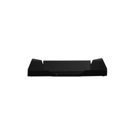 Exacompta Eco Letter Tray Recycled Plastic Stackable Front-load A4plus W347xD255xH65mm Black Ref 113014D