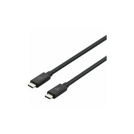 USB-C TO USB-C CABLE 2M BLACK