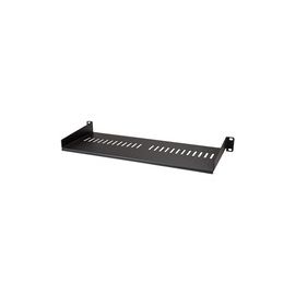 Vented 1U Rack Shelf - 7in Deep - 1U Rack Mount Shelf