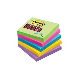 Post-it® Super Sticky 654-S6 Note Pad