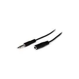 1m Slim 3.5mm Stereo Extension Audio Cable - M/F