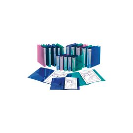 Snopake Polypropylene Ring Binder A4 25mm Blue 10180
