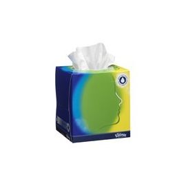 KLEENEX FACIAL TISS CUBE PK12 WHT 8825