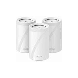 TP-Link Deco BE65 V1 - Wi-Fi system (3 routers) - up to 7,800 sq.ft - mesh - GigE, 2.5 GigE - Wi-Fi 7 - Multi-Band