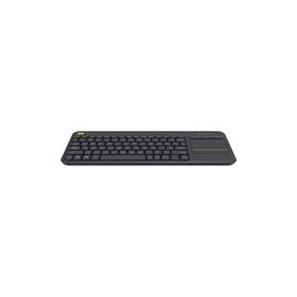 WIRELESS TOUCH KEYBOARD K400 PLUS BLACK (GERMAN) K400+ BLACK