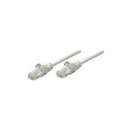 INTELLINET Netzwerkkabel Cat6A S/FTP CU LS0H 50m Grau RJ-45 Stecker / RJ-45 Stecker Vergoldete Kontakte