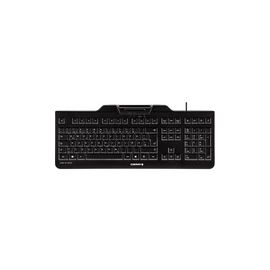 Cherry KC 1000 SC Security Keyboard Flat Design Chip Card Terminal Black Ref KC 1000 SC