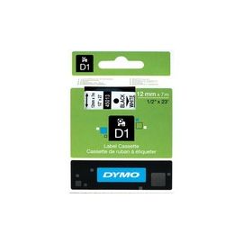 Tape/12mmx7m black white Type D1