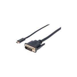 USB-C TO DVI ADAPTER CABLE ALT MODE SIG DVI 1080P 2MBLCK