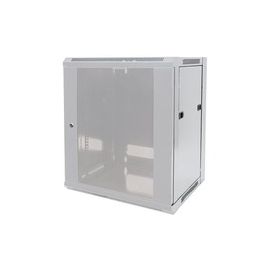 19IN WALLMOUNT CABINET 9U -500X570X450MM FLATPACK GREY
