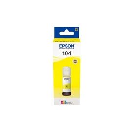 104 ECOTANK YELLOW INK BOTTLE 1 X 65MLYELLOW