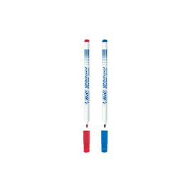 Bic Velleda Drywipe Marker 1721 Bullet Tip 1.5mm Line Black Ref 841842 [Pack 24]