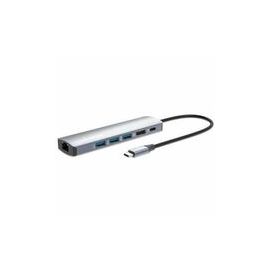 USB-C DOCK/HUB 6-PORT- ENET/HDMI/USB-A(X3)/USB-C/PD100