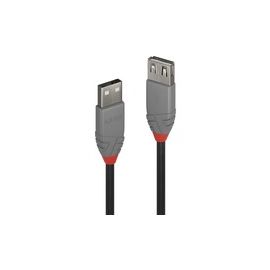 LYNDI 0.2m USB 2.0 Typ A Verl.AnthraLine
