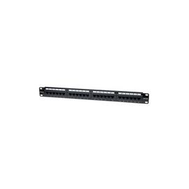 """NEZ TP Patchpanel 24xRJ45 Cat5e UTP, sw"""