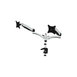 ARTICULATING DUAL-HEAD     MNTR MNT CLAMP BASE MAX 28IN