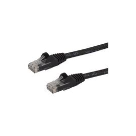 15m Black Gigabit Snagless RJ45 UTP Cat6 Patch Cable - 15 m Patch Cord