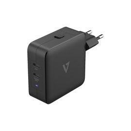 65W USB-C PD GAN AC CHARGER 2 X USB-C PORTS US INTL PLUGS
