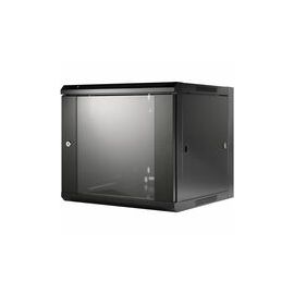 19IN WALLMOUNT CABINET 9U 500X570X 450MM FLATPACK BLACK
