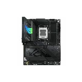 AMD X870 ATX motherboard with 16+2+2 power stages, Dynamic OC Switcher, Core Flex, DDR5 support with AEMP, WiFi 7 with ASUS WiFi Q-Antenna, four M.2 slots, PCIe 5.0 x16 SafeSlots with PCIe Q-Release Slim, two USB4 ports, USB 10Gbps Type-C with PD