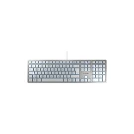 CHERRY KC 6000 SLIM SILVER CORDED KEYBOARD USB       UK