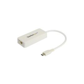 ADATTATORE USB-C ETHERNET - CON PORTA USB 3.0 AGGIUNTIVA   IN