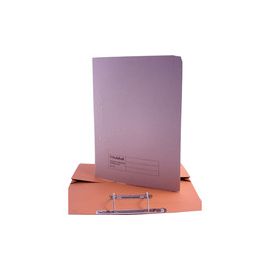 Guildhall Transfer Spring File 420gsm Pocket Foolscap Buff Ref 211/6001Z [Pack 25]