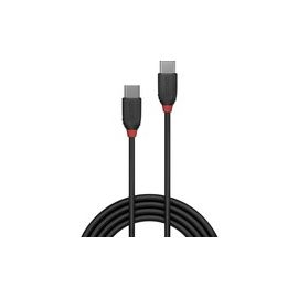LINDY 0,5m USB 3.1 Typ C Kabel 3A Black Line