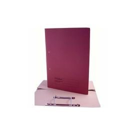Guildhall Transfer Spring File 420gsm Pocket Foolscap Red 211/6005Z [Pack 25]