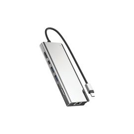 USB-C Ultra Dock PLUS Gen 2 with HDMI 4K60Hz, Mini DisplayPort , Gigabit Ethernet, USB-A , USB-C (100W Power Delivery & Data), Micro SD an SD Card Reader.