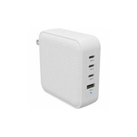 HYPER HYPERJUICE 100W USB-C GAN TRAVEL CHARGER (3C+1A) - WHITE