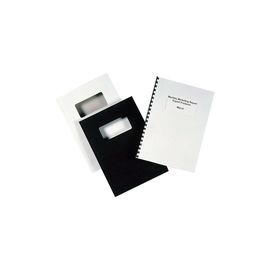 GBC 250G LEATHER COVERS WDW WH P50