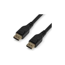 5m 16.4 ft DisplayPort 1.4 Cable - VESA Certified - Supports HBR3 and resolutions of up to 8K@60Hz - Supports HDR for high contrast ratio and vivid colors - Latching DP connectors provide secure connections - Lifetime Warranty